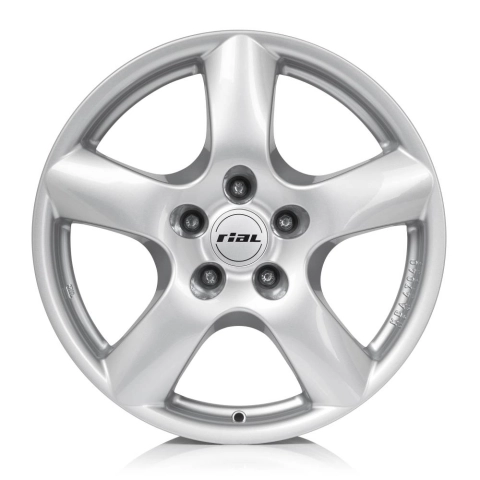 Rial Oslo W6.5 R15 PCD5x110 ET38 DIA65.1 polar silver